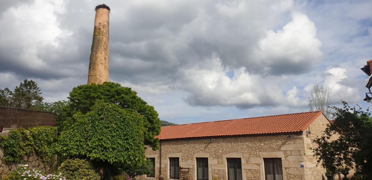 Hotel Rural A Velha Fabrica Valverde del Fresno Dış mekan fotoğraf